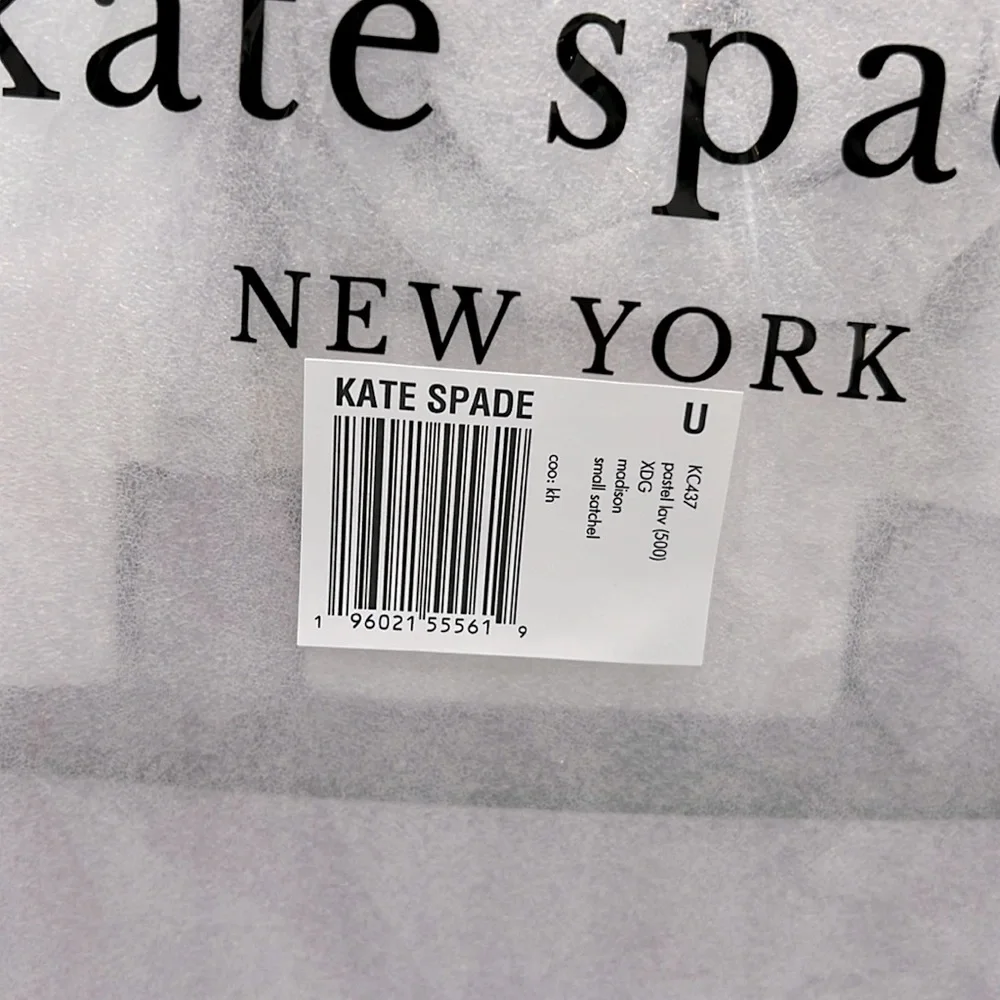 Kate Spade Madison Small Satchel Pastel Lavender